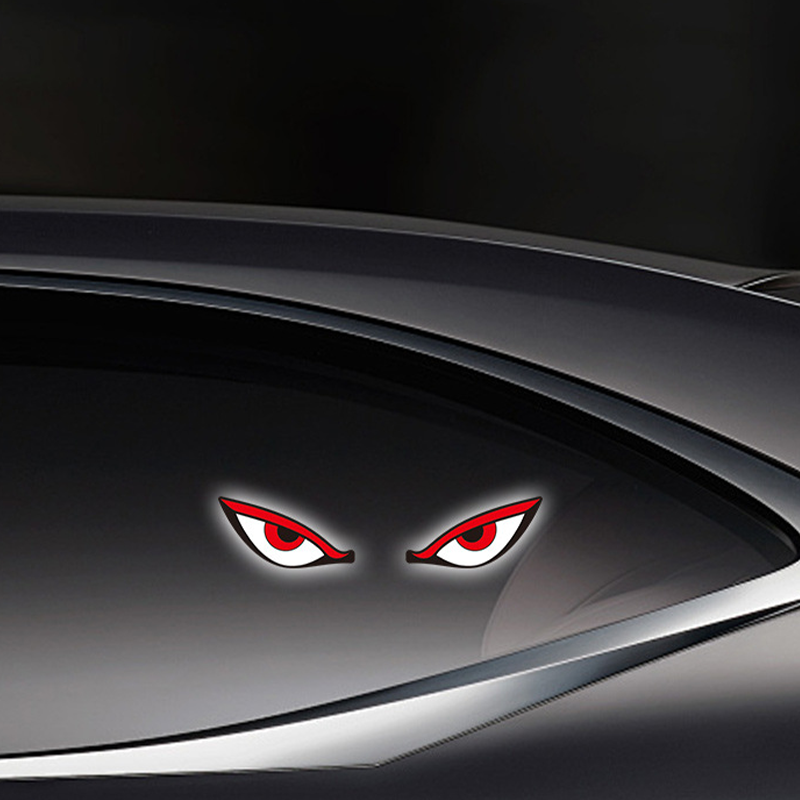 Arenzza Solar Devil's Eye LED car warning light with waterproof design, 4 modes, solar-powered, suitable for vehicle safety.