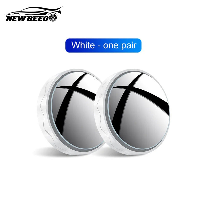 Pair of Arenzza car blind spot mirrors for improved visibility, featuring a sleek design and easy attachment for vehicle safety.