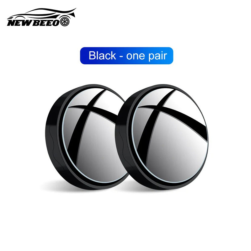 Pair of Arenzza car blind spot mirrors for improved visibility, shown attached to a vehicle's side mirrors.