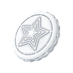 Arenzza magnetic rechargeable car interior roof light with multiple lighting modes installed on a car ceiling.