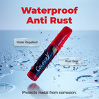 Arenzza car scratch repair touch-up paint pen, black color, with applicator tip for car touch-up and scratch fixing.