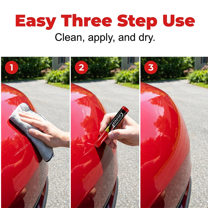 Arenzza car scratch repair touch-up paint pen for vehicle scratches, featuring a compact pen design for easy application.
