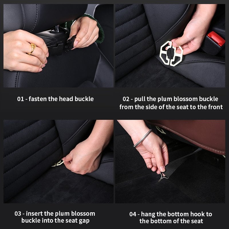 Arenzza car back seat leather organizer with foldable table, designed for car accessories to keep essentials tidy and accessible.