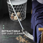 Arenzza multifunction retractable microfiber dust brush and gap mop for cleaning tight spaces and surfaces