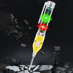 Arenzza 3-in-1 magnetic voltage tester screwdriver with flashlight, showing the tool with a magnetic tip and built-in LED light.