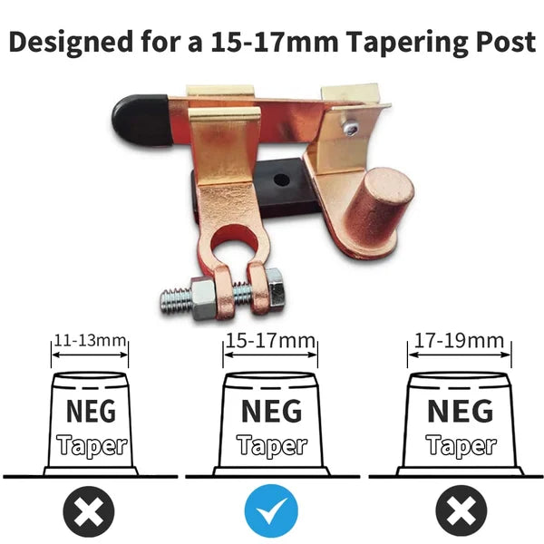Arenzza Top Post Knife Blade Master Switch for industrial equipment, featuring a black switch with red and green buttons on a white background.