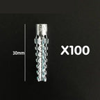 Arenzza lightweight iron expansion tube for construction, shown in a clear image highlighting its cylindrical shape and metal finish.