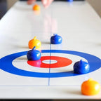Arenzza Mini Curling Ball stress relief toy with interactive design, shown in close-up on a plain background.