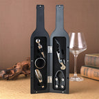 Arenzza wine opener set with corkscrew, foil cutter, and wine stopper, perfect for wine lovers.