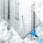 Arenzza antibacterial bathroom cleaner and limescale remover bottle for effective bathroom cleaning during holiday clearance sale