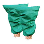 Arenzza plant freeze protection cover with drawstring, thickened material, designed for outdoor plants during winter.