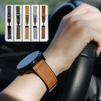 Arenzza Universal Fashion Smart Watch Band with magnetic buckle, black silicone strap, adjustable fit, stylish design for smartwatches.