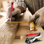Arenzza multifunctional graffiti tool for woodworking, featuring various tools and spray paint accessories on a wooden workbench.
