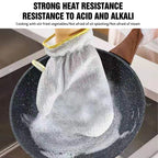 Arenzza kitchen dishwashing wire gloves, clear sale, showing a pair of durable, flexible gloves for dishwashing and cleaning tasks.