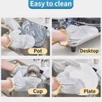 Arenzza kitchen dishwashing wire gloves, clearanced 10 pairs, useful for protecting hands during dishwashing and cleaning tasks.