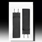 Elastic belt for men and women by Arenzza, no buckle design, adjustable, suitable for casual or festive outfits.