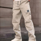 Men's Arenzza cargo pants with multiple pockets, straight-leg style, made of durable clothing and accessories fabric.