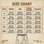 A pair of Arenzza men's multi-pocket straight-leg cargo pants showing multiple side and front pockets in a casual clothing style.