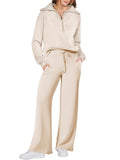 Aarenza women's 2-piece casual sweatsuit set featuring comfortable hoodie and joggers in soft fabric, perfect for relaxed everyday wear.