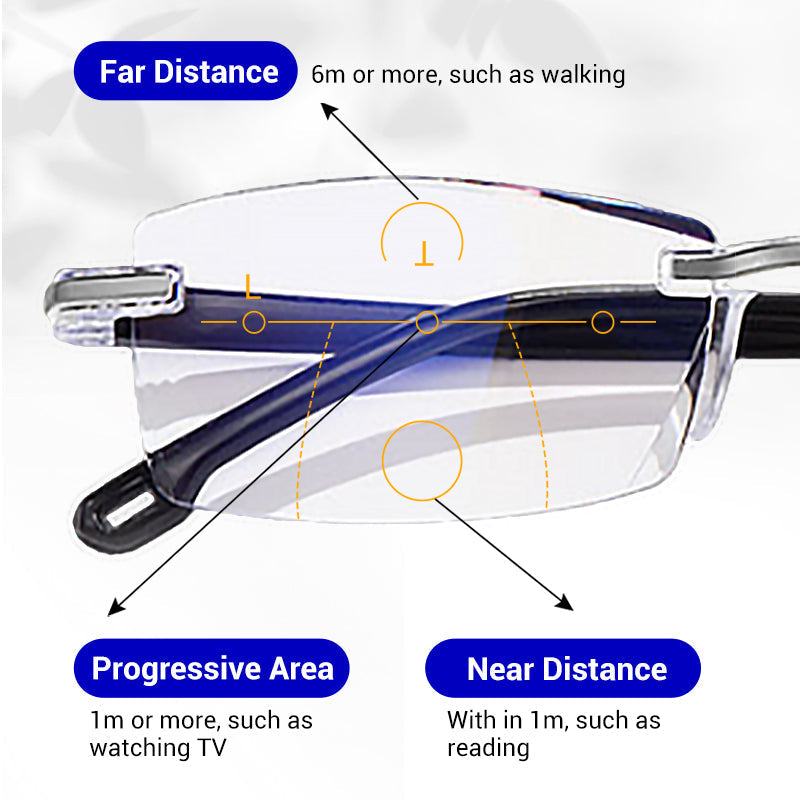 Arenzza anti-blue light safety glasses with black frames and clear lenses, designed for screen protection and eye safety.