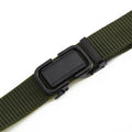 Aarenzza automatic buckle outdoor belt with adjustable strap, casual clothing accessory for outdoor activities and training.