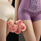 A beige high-waist seamless shapewear by Arenzza with tummy control design, smooth fabric, and full coverage for a sleek silhouette.