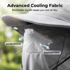 Arenzza breathable fisherman hat with a detachable face mask, lightweight outdoor clothing accessory for sun protection and comfort.