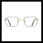 Arenzza ultra-lightweight geometric shape reading glasses with clear lenses, stylish design, and slim frame for comfortable wear.