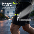 A pair of men's summer quick-dry sports shorts by Arenzza, featuring lightweight fabric and a comfortable fit for active wear.