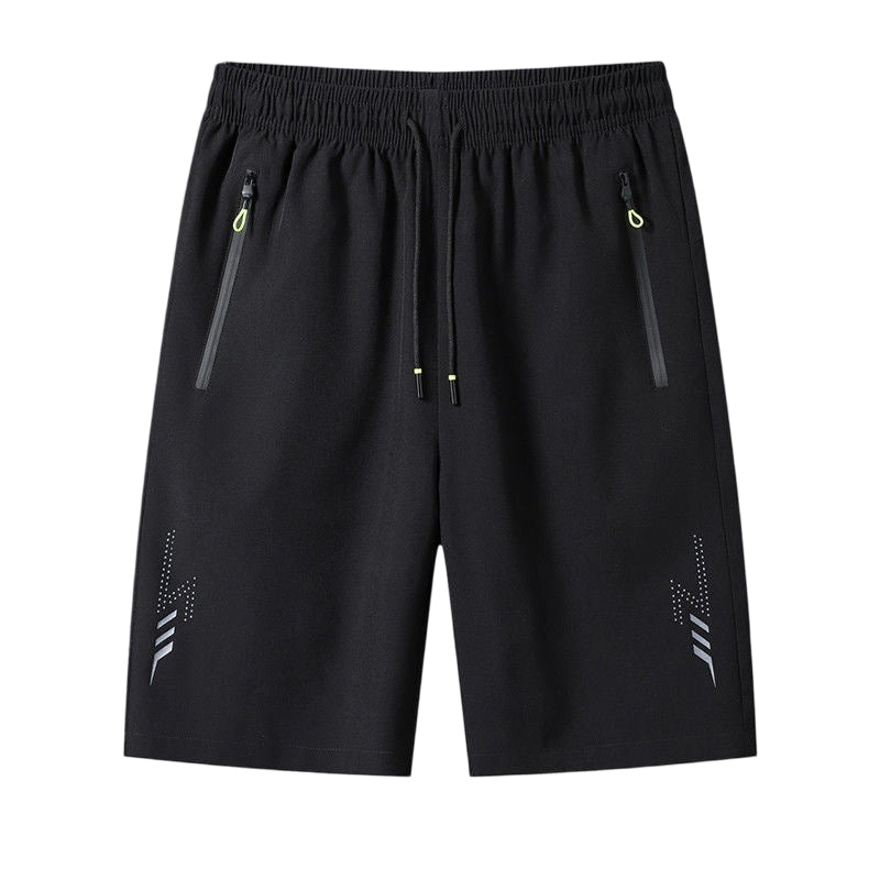 Men's Arenzza summer quick-dry sports shorts in lightweight, breathable fabric, designed for active wear and outdoor activities.