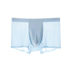A men's breathable underwear set featuring brief shorts and boxer shorts made from 3D ice silk by Arenzza.