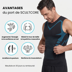 Aarenza Ionic Shaping Vest, sleeveless compression and cooling body contouring clothing for a slimming fit.