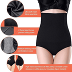 Arenzza high waist tummy control shapewear panties in nude, designed to shape and smooth the waist and hips.