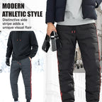 A pair of Arenzza men's thickened windproof warm trousers featuring a durable, insulated design for cold weather comfort.