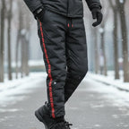 A pair of Arenzza men's thickened windproof warm trousers with a relaxed fit, suitable for cold weather.