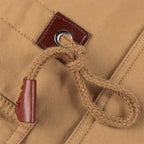 Men's Arenzza winter military driver jacket with drawstring cotton design, featuring a structured collar and practical pockets.