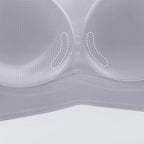 Women's Arenzza seamless wireless plus-size bra with supportive design, smooth fabric, and comfortable fit.
