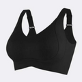 A women’s supportive seamless wireless plus-size bra from Arenzza, showing smooth fabric and supportive design on a neutral background.