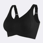 A women’s supportive seamless wireless plus-size bra from Arenzza, showing smooth fabric and supportive design on a neutral background.