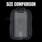 Aarenza waterproof magnetic bag with durable fabric, versatile design, shown with adjustable strap and secure closure for clothing and accessories.