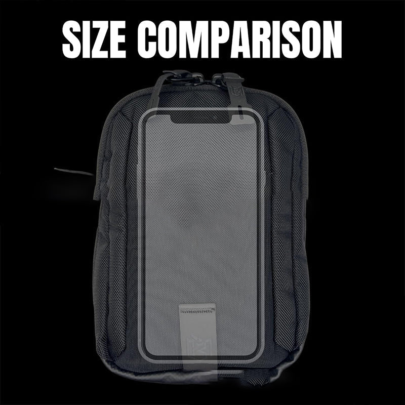 Aarenza waterproof magnetic bag with durable fabric, versatile design, shown with adjustable strap and secure closure for clothing and accessories.