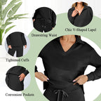 Aarenza women's casual sweatsuit set with a relaxed fit, soft and breathable fabric, ideal for lounge or sport activities.