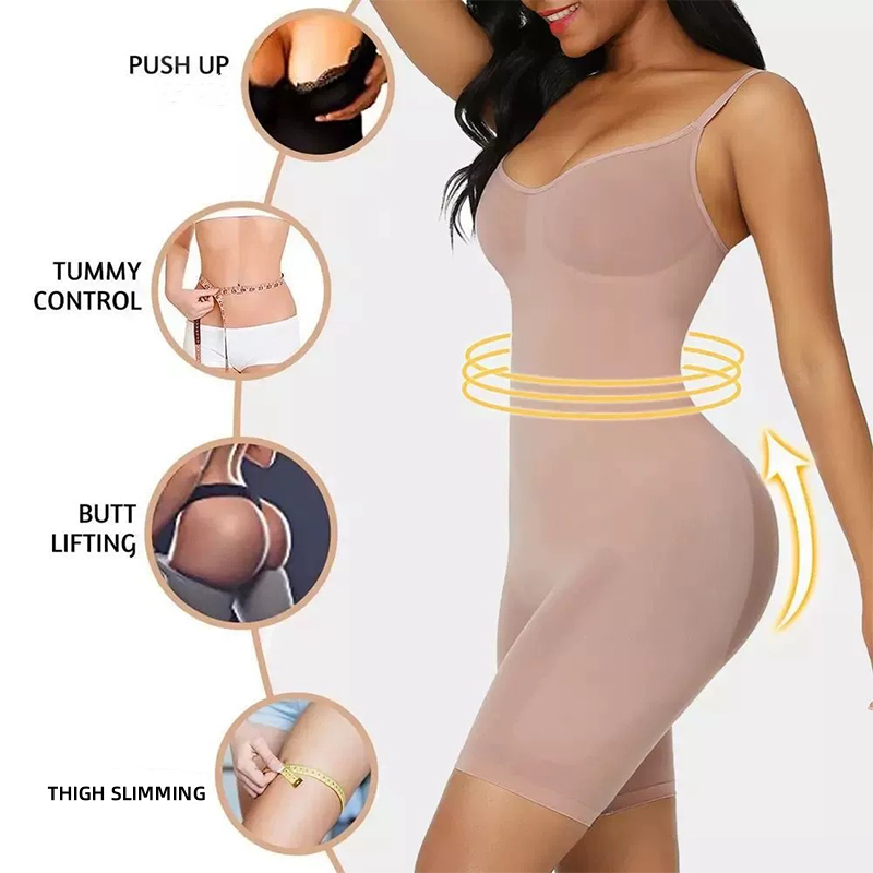 Arenzza butt lifting shapewear bodysuit with tummy control, seamless design, and supportive fit for shaping and smoothing the body.