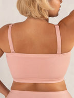 Arenzza convertible strapless bandeau bra with wireless comfort, anti-slip grip, and removable straps shown in the image.