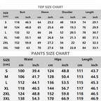 Men's graphic print pullover and pants set by Arenzza, featuring bold designs on comfortable clothing for casual wear.
