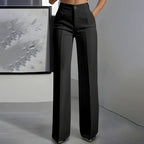 A pair of women's high-waist dress pants from Arenzza in a sleek, tailored style, displayed on a neutral background.