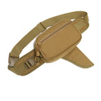 Arenzza tactical concealed carry waist pack with holster, featuring multiple compartments and adjustable straps for secure, discreet carry.