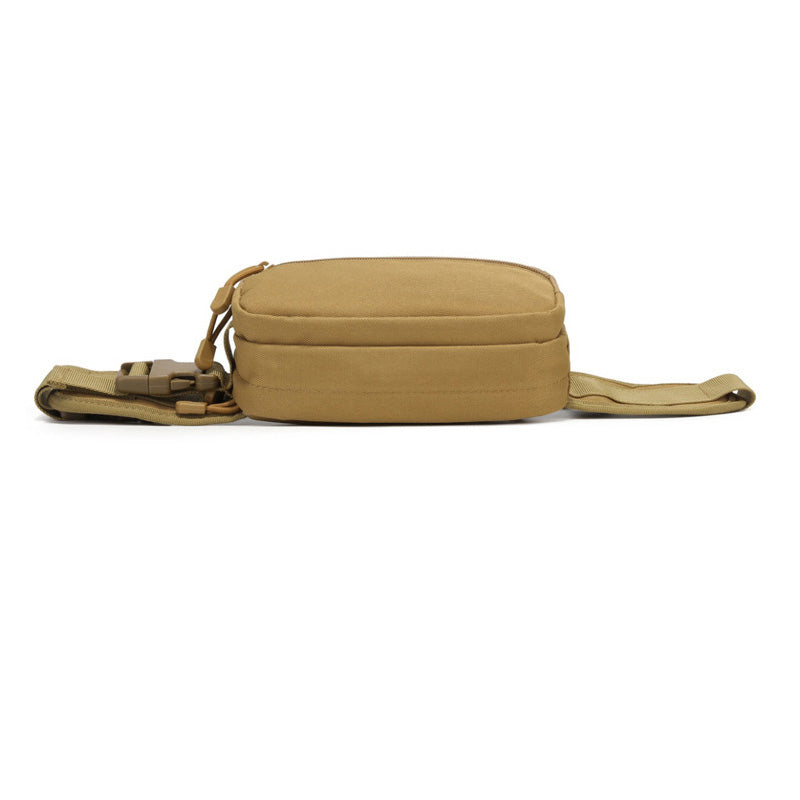Arenzza tactical concealed carry waist pack with holster, black, adjustable belt, and multiple compartments for accessories and firearms.