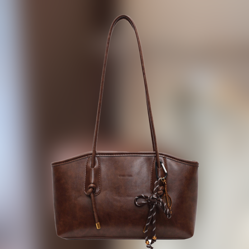 Women's vintage PU leather shoulder bag by Arenzza with a classic design, featuring a spacious interior and stylish strap.