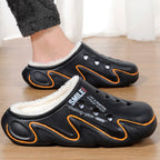 A men's plush-lined warm clog by Arenzza featuring a cozy, soft interior and durable sole, perfect for indoor comfort.